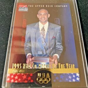 Grant Hill Team USA Basketball 1995 Upper Deck Co-Rookie of the Year Card #6 GH2